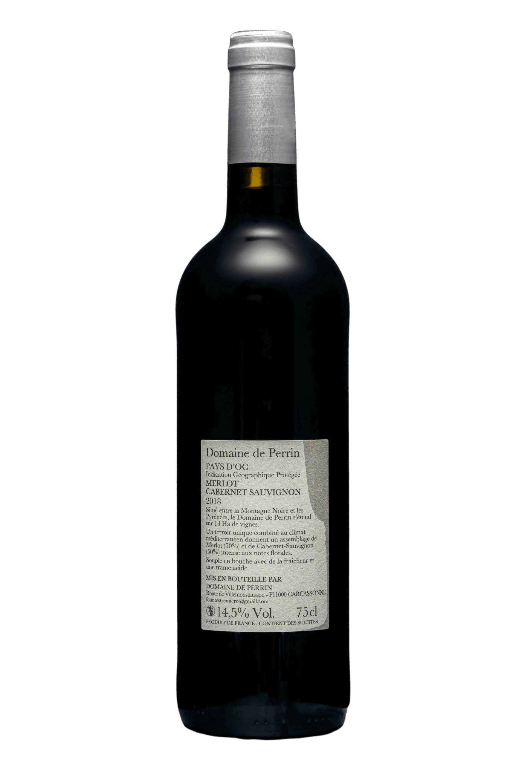 Domaine de Perrin Merlot-Cabernet Sauvignon - imagine 2